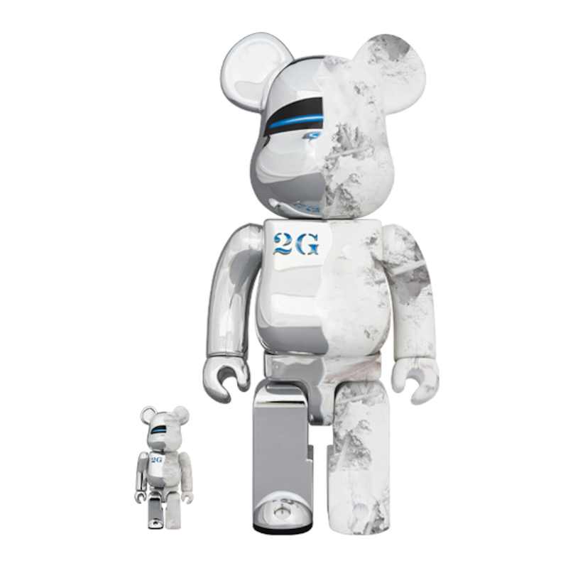 BE@RBRICK Sorayama 2G Daniel Arsham 400% + 100%