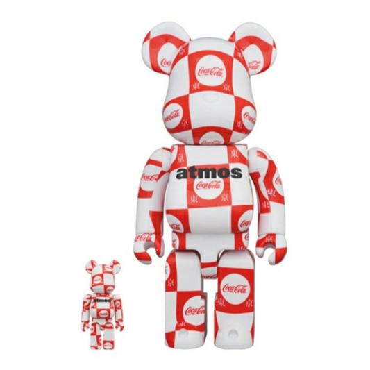 BE@RBRICK Atmos Coca-Cola Tokyo 400% + 100%