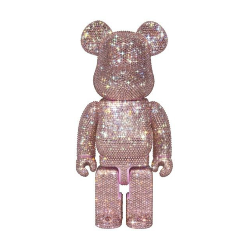 BE@RBRICK CRYSTAL PINK 400％