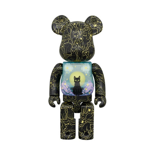 BE@RBRICK HIKARI BAMBI 夜空のネコ 400％