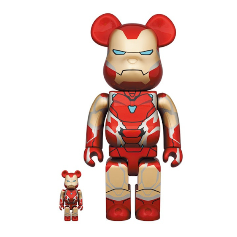 BE@RBRICK Iron Man Mark 85 400% + 100%