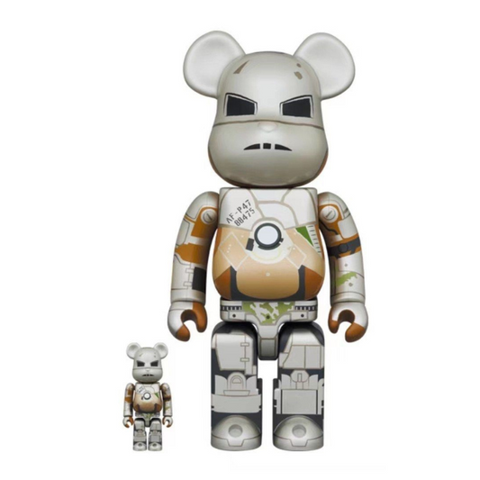 BE@RBRICK Iron Man Mark I 400% + 100%