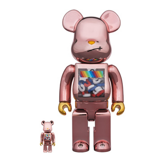 BE@RBRICK JSB Pink Chrome 2ND 400% + 100%