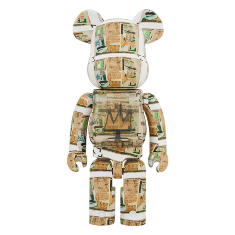 BE@RBRICK Jean-Michel Basquiat King Pleasure 1000%