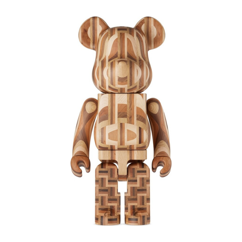 BE@RBRICK Karimoku Yosegi 2 400%