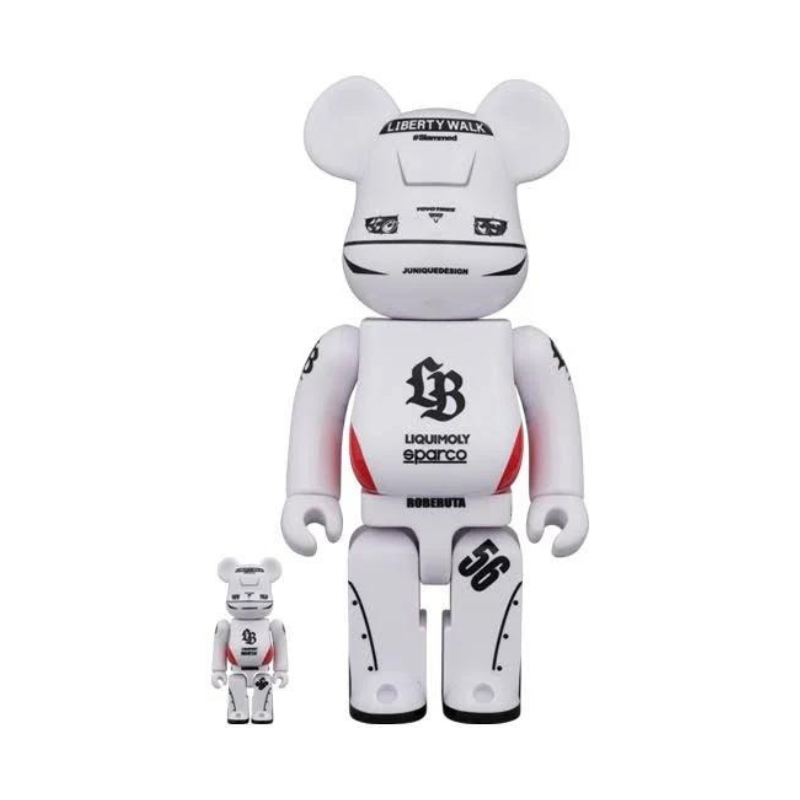 BE@RBRICK LIBERTY WALK リバ40くん 100% & 400%