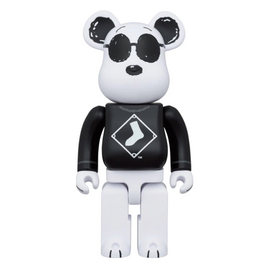 BE@RBRICK MLB × PEANUTS - SNOOPY(WHITE SOX) 1000％