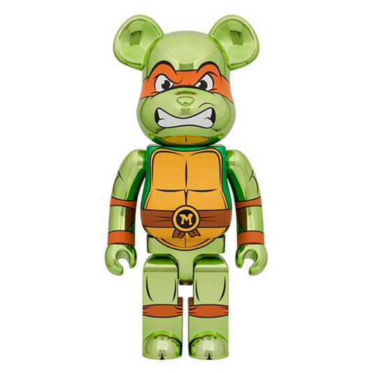 BE@RBRICK MICHELANGELO CHROME Ver. 1000％