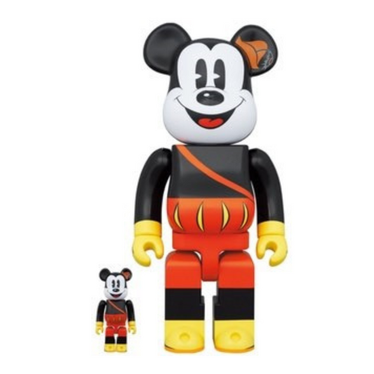 BE@RBRICK Mickey the Bard 400% + 100%