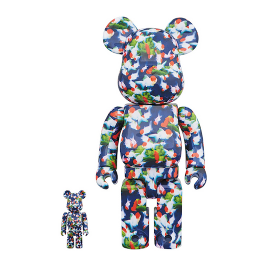 BE@RBRICK Mika Ninagawa Goldfish 400% + 100%