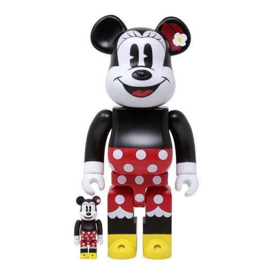 Bearbrick Minnie Mouse 400% + 100%