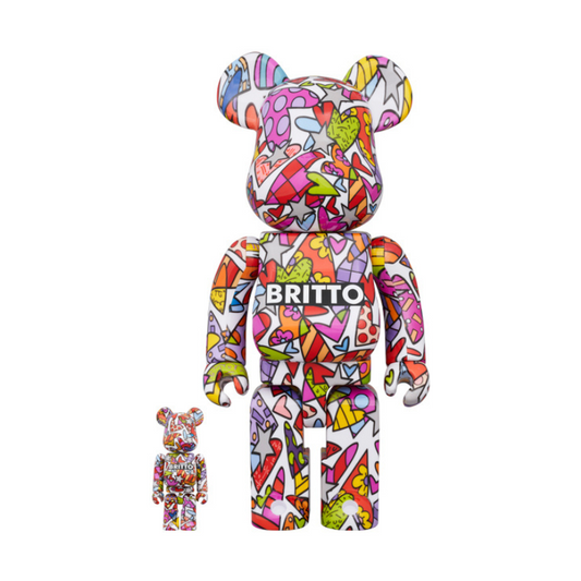 BE@RBRICK ROMERO BRITTO HEART 100％ & 400％