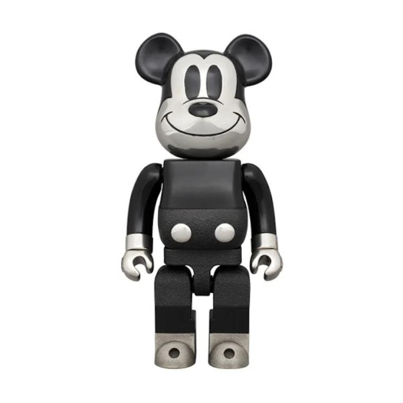 BE@RBRICK ROYAL SELANGOR MICKEY MOUSE B&W Ver. 400％