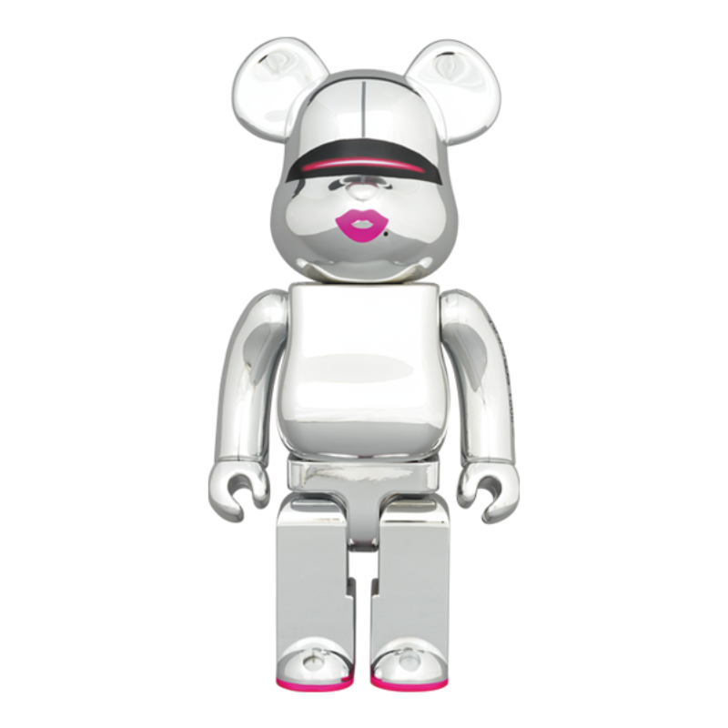 BE@RBRICK Sorayama 2G Sliver 1000%