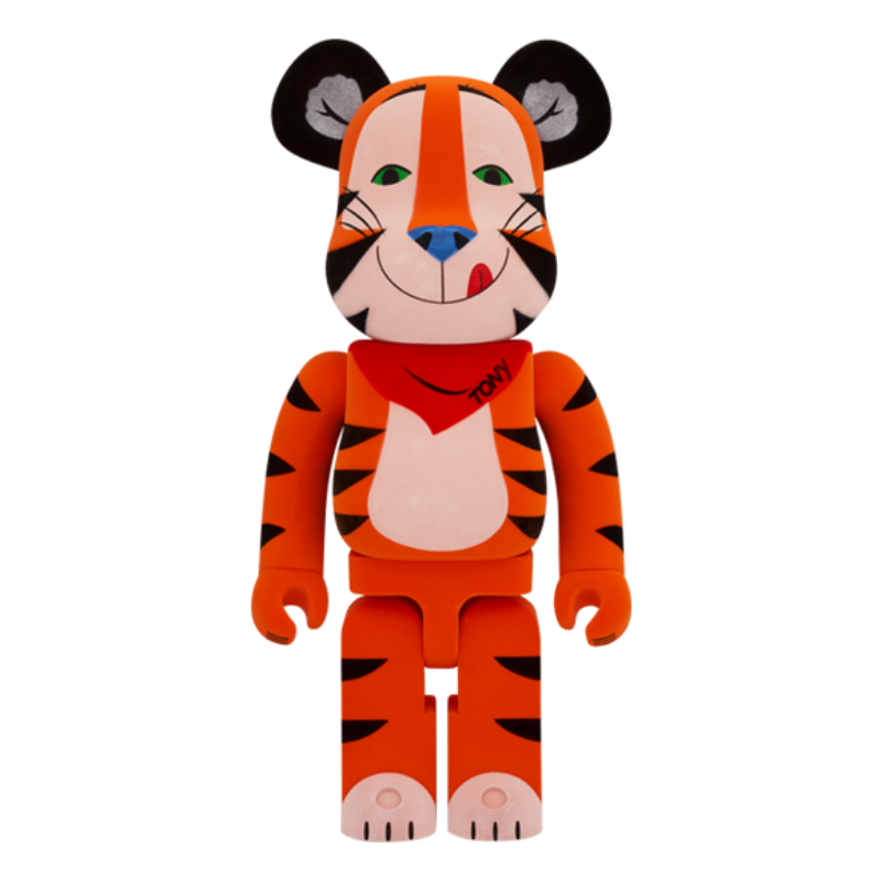 BE@RBRICK Tony The Tiger VINTAGE FLOCKY Ver. 1000%