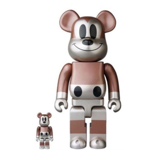 BE@RBRICK UNDEFEATED Disney Mickey Mouse 400% + 100%