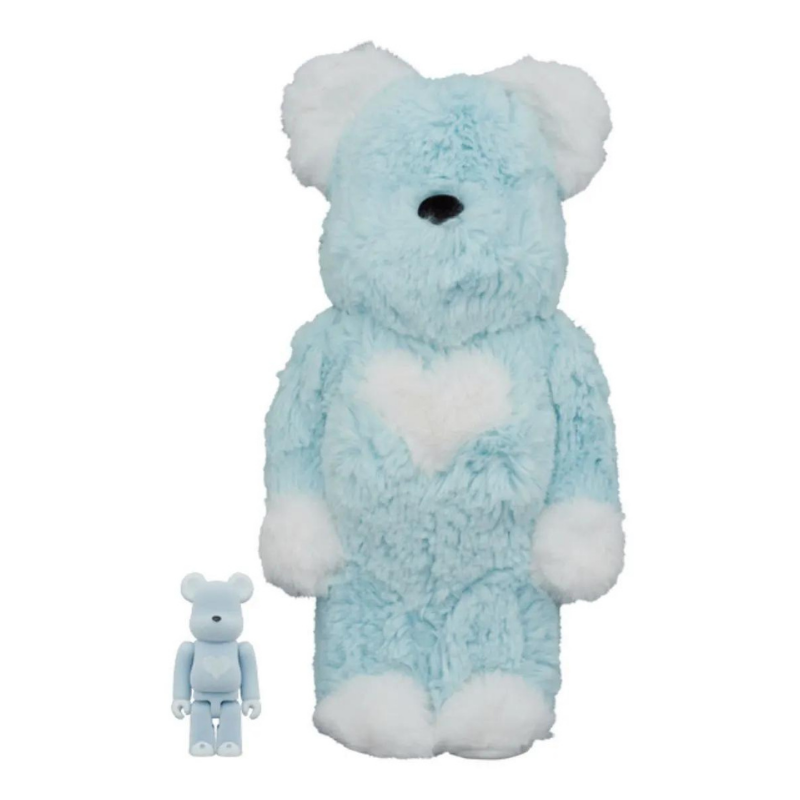 Bearbrick Valmuer Baby Blue 400% + 100%