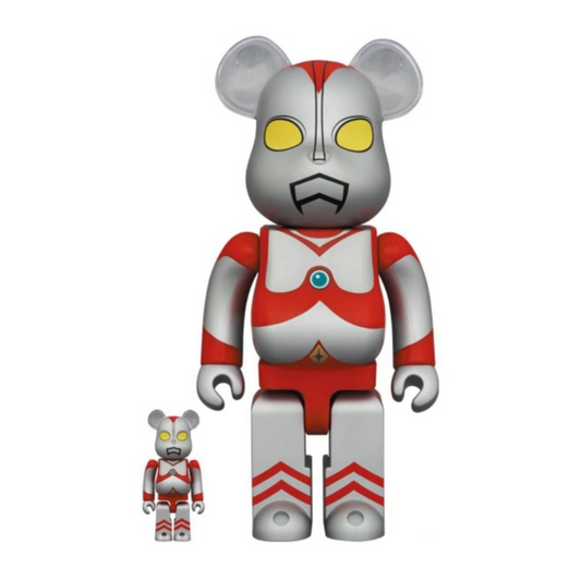 Bearbrick Ultraman 400% + 100%